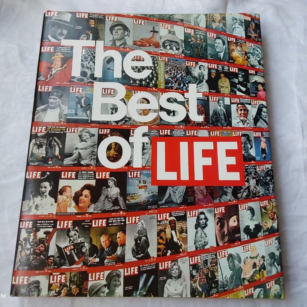 1973 Best of Life book collection of Life Magazine photos hardcover dust jacket
